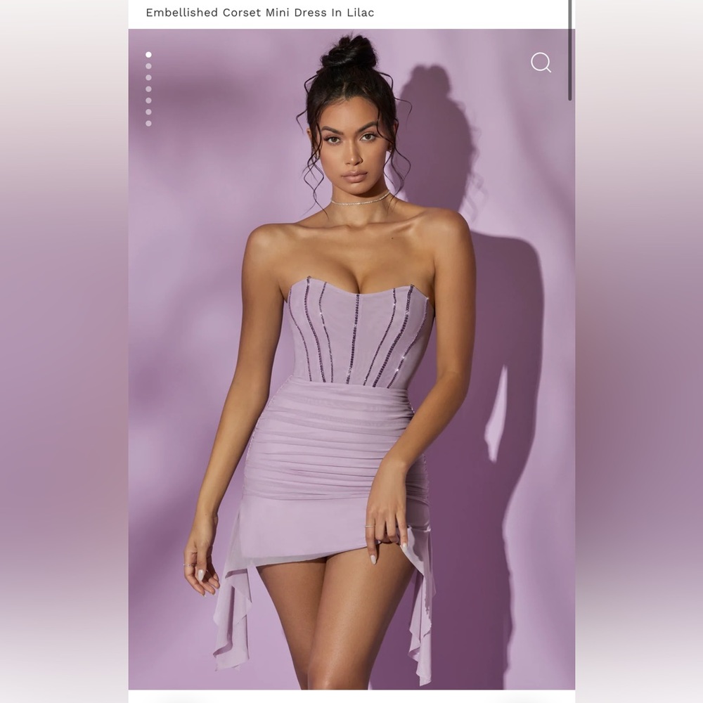 Oh Polly embellished corset dresss